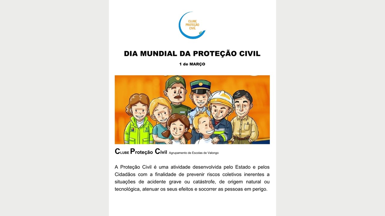 Dia Mundial da Proteção Civil