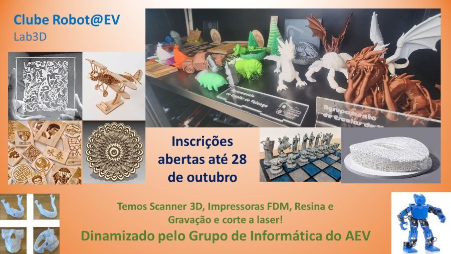 Lab3D | Abertura de inscrições